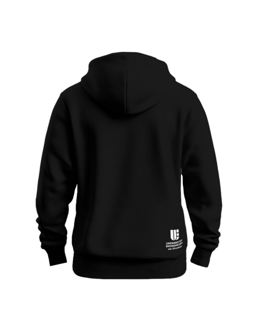 Bluza z kapturem UEW – tył