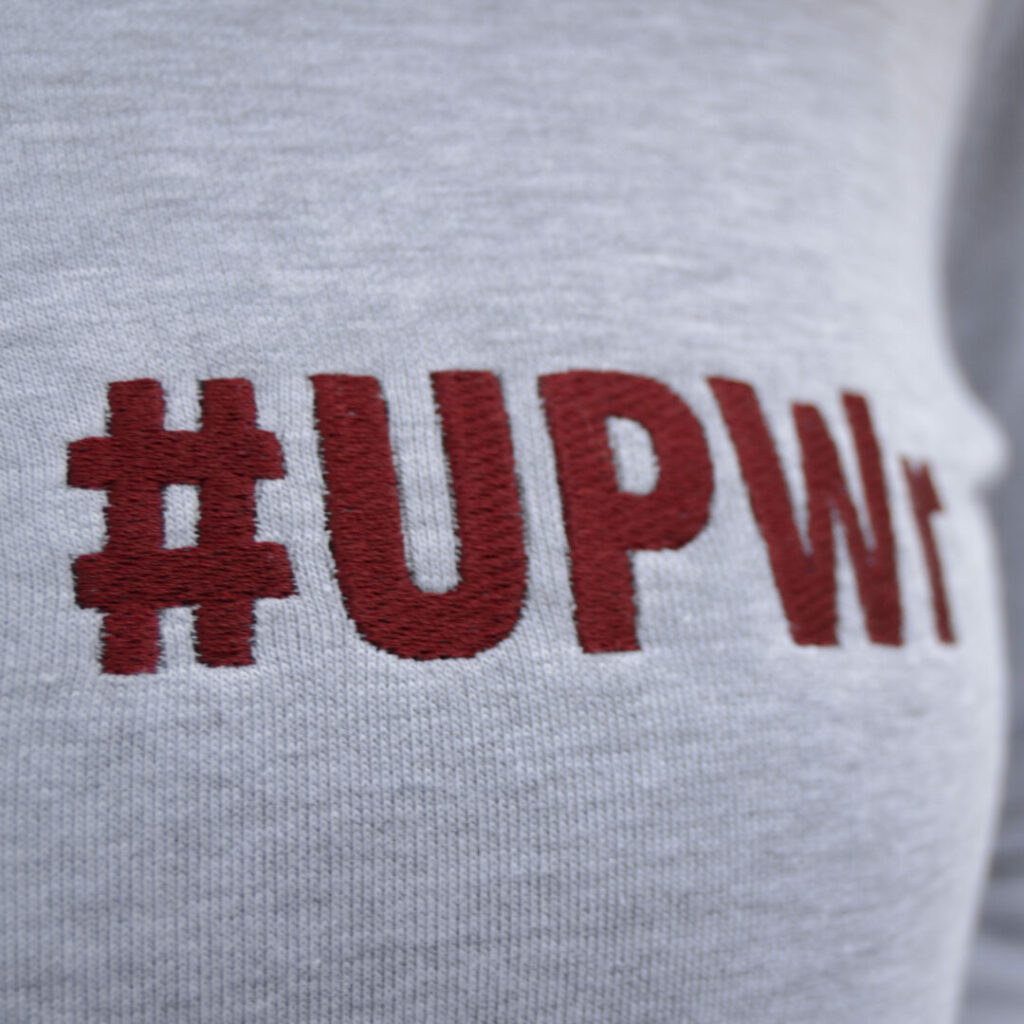 Bluza rozsuwana UPWr – tył