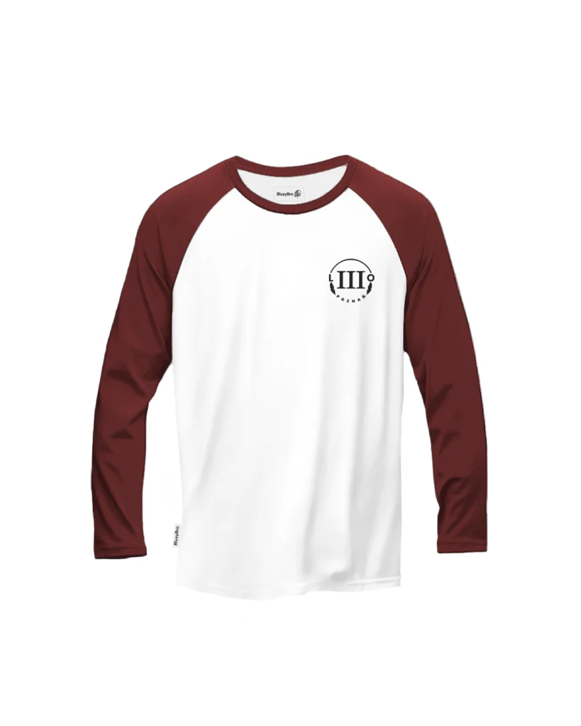 Longsleeve na reglan 3 LO Poznań – tył