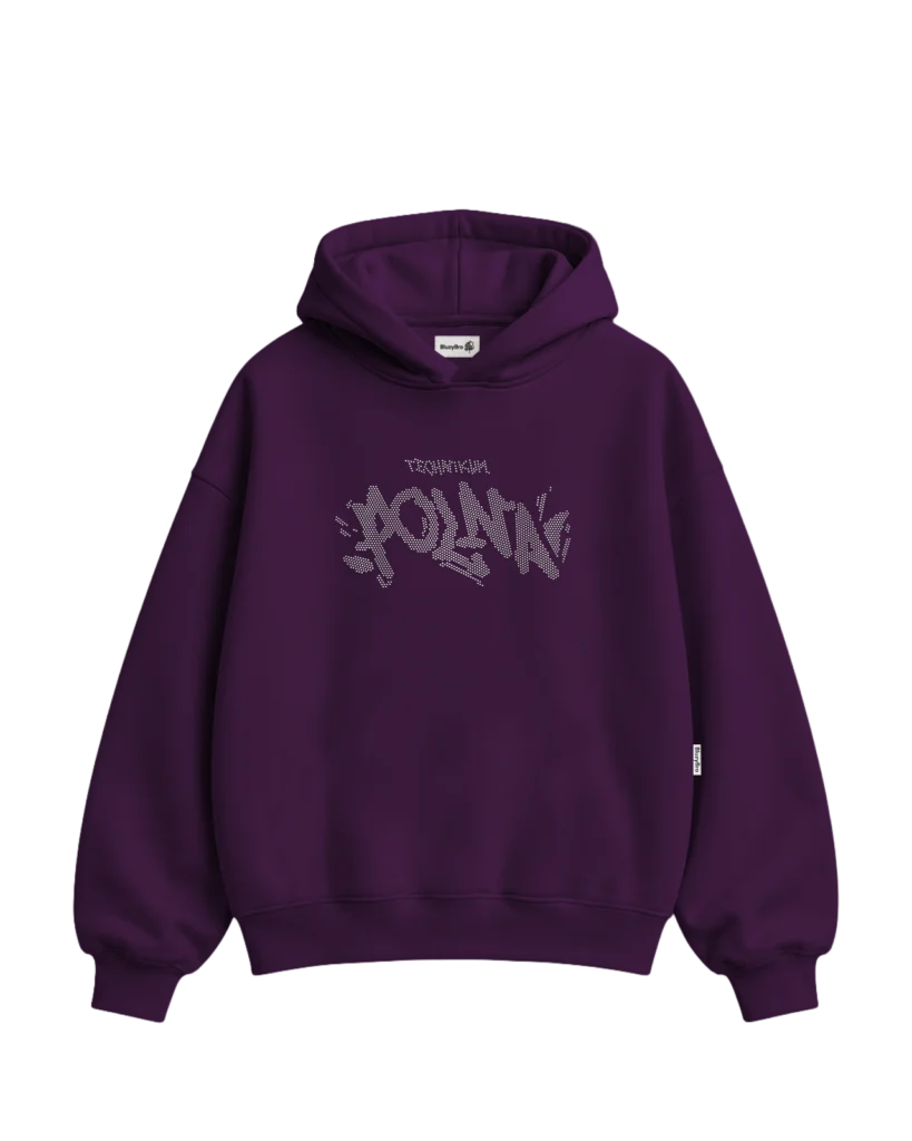 Bluza boxy - Kryształki Technikum Polna
