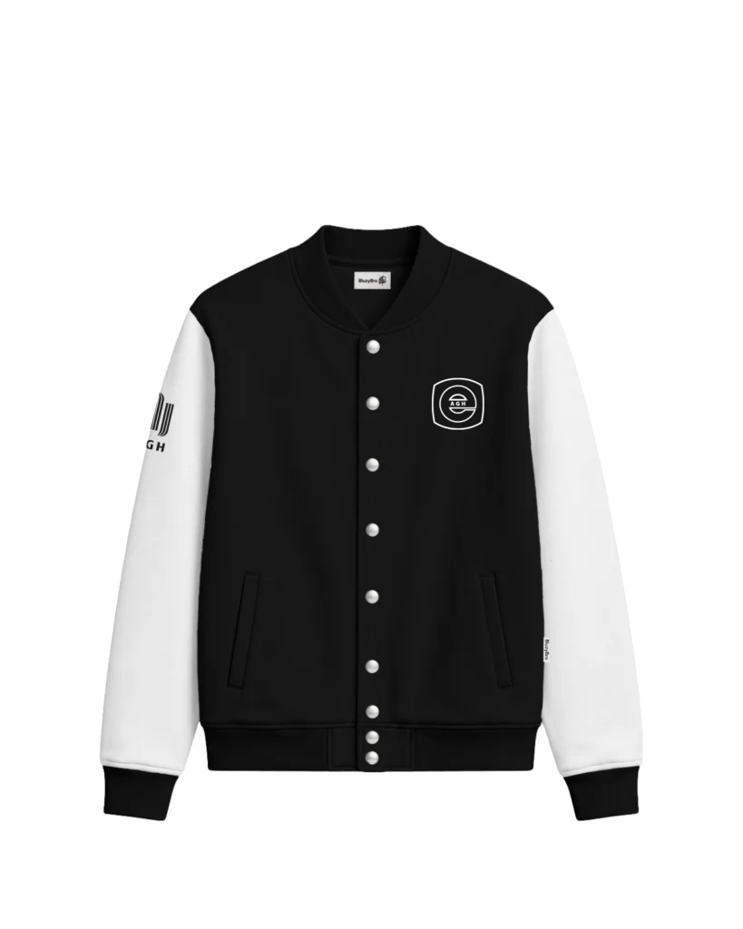 Bluza baseball - Haft Przód + Rękawek + Haft Tył AGH