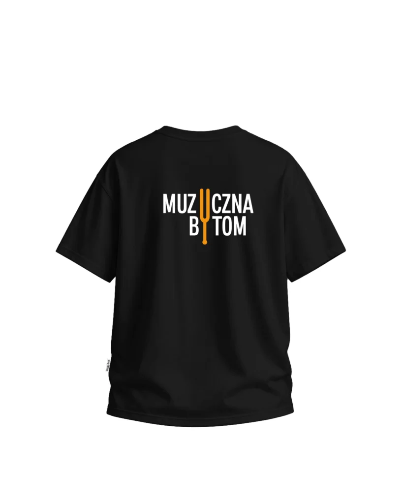 Koszulka oversize – tył