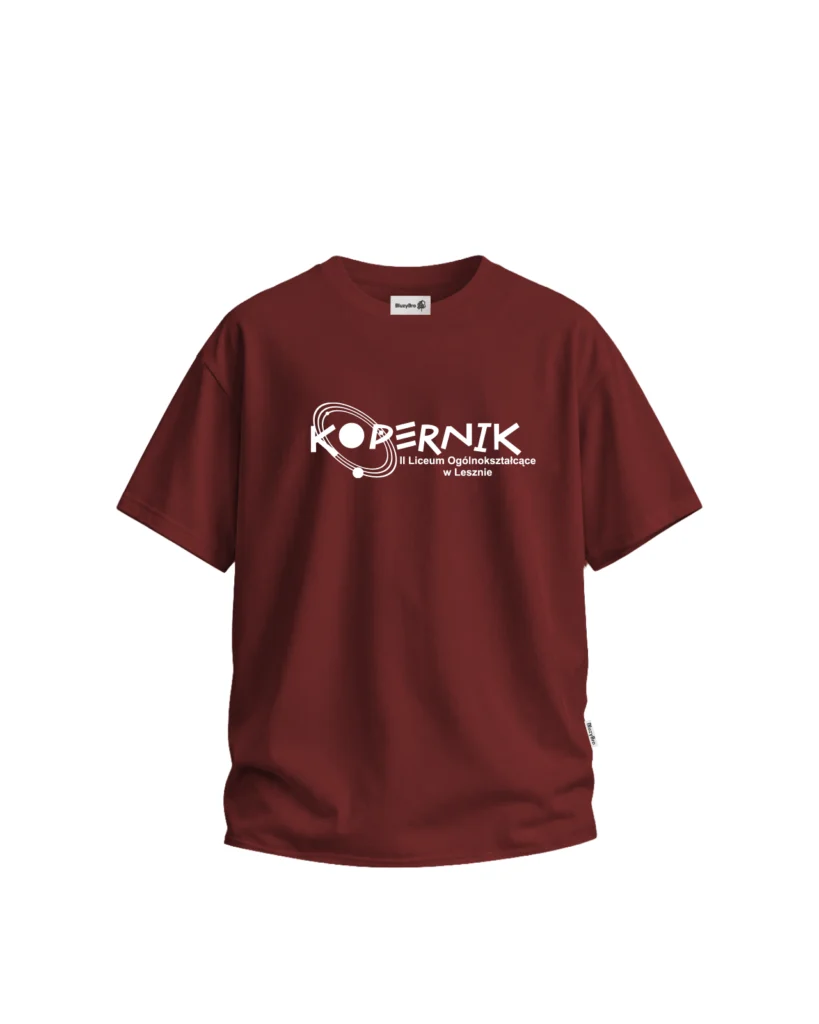 Koszulka oversize - Duże znakowanie