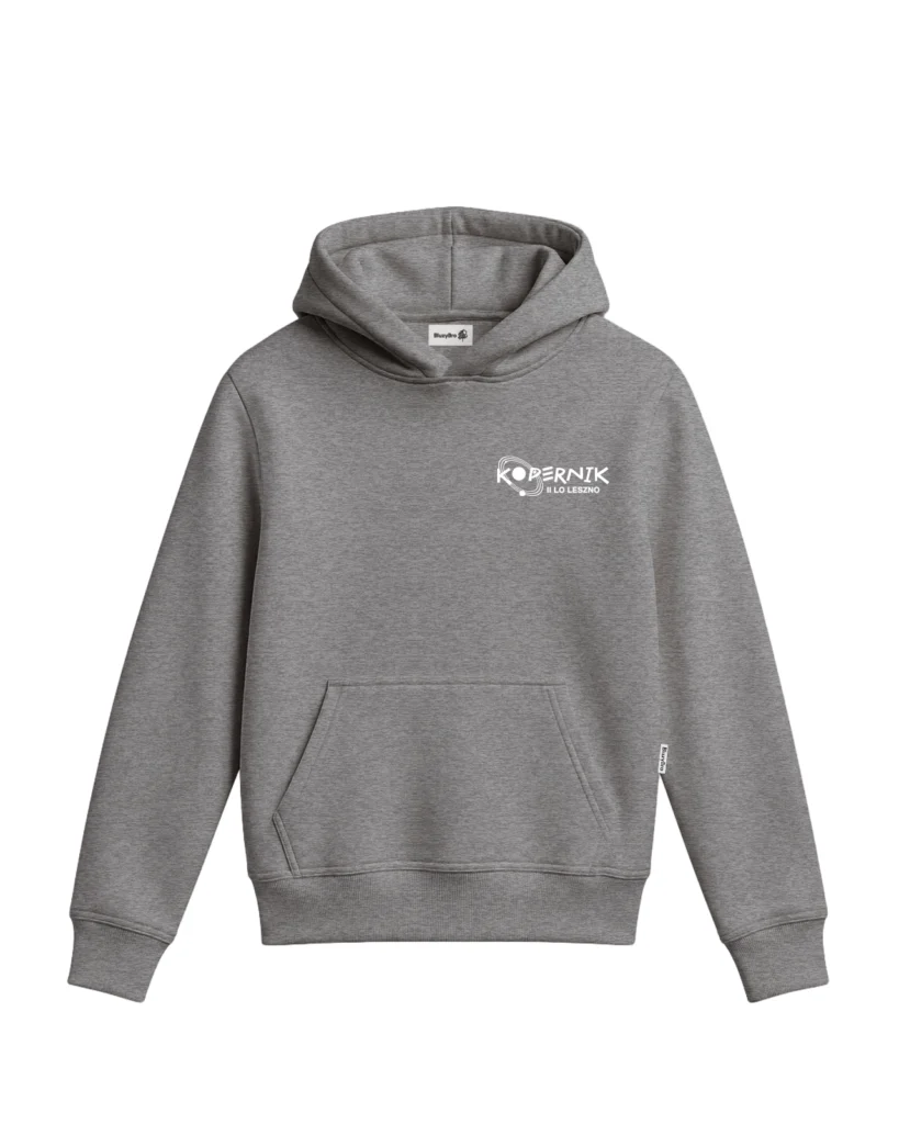 Bluza z kapturem krój dziecięcy - Małe znakowanie
