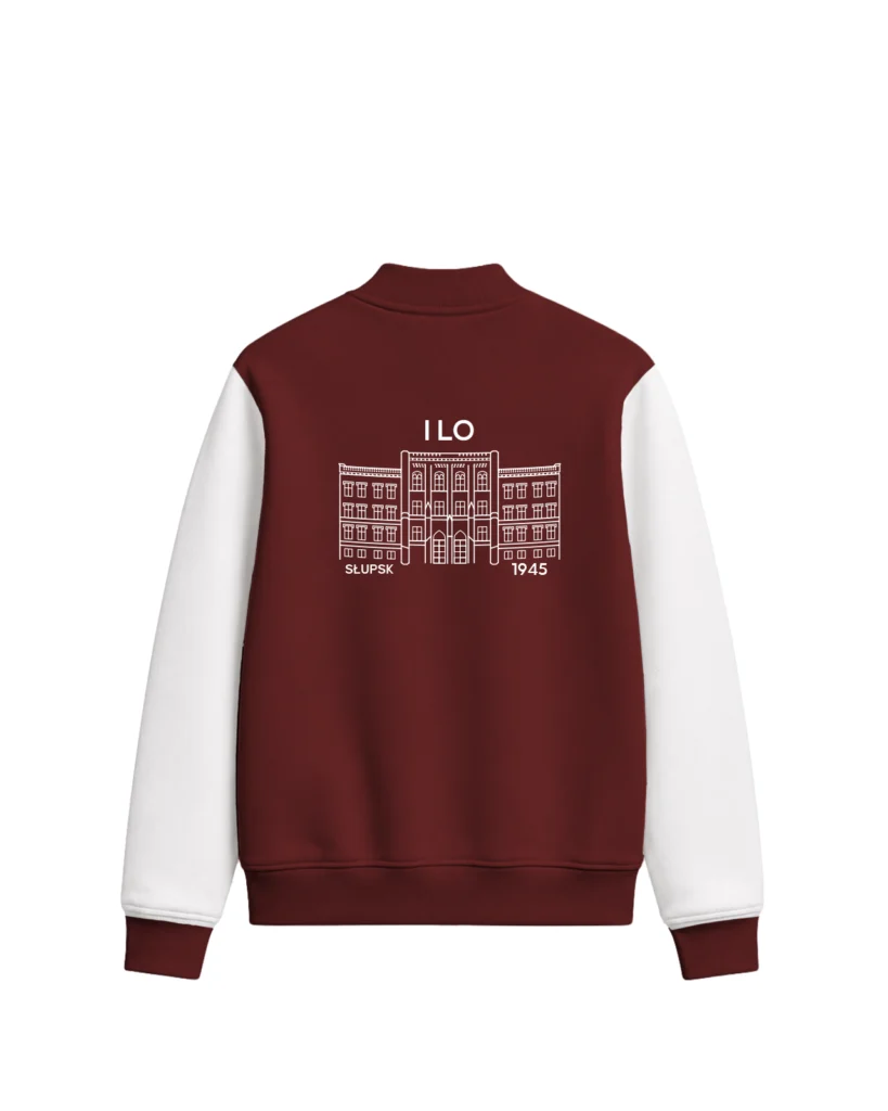 Bluza baseballowa – tył