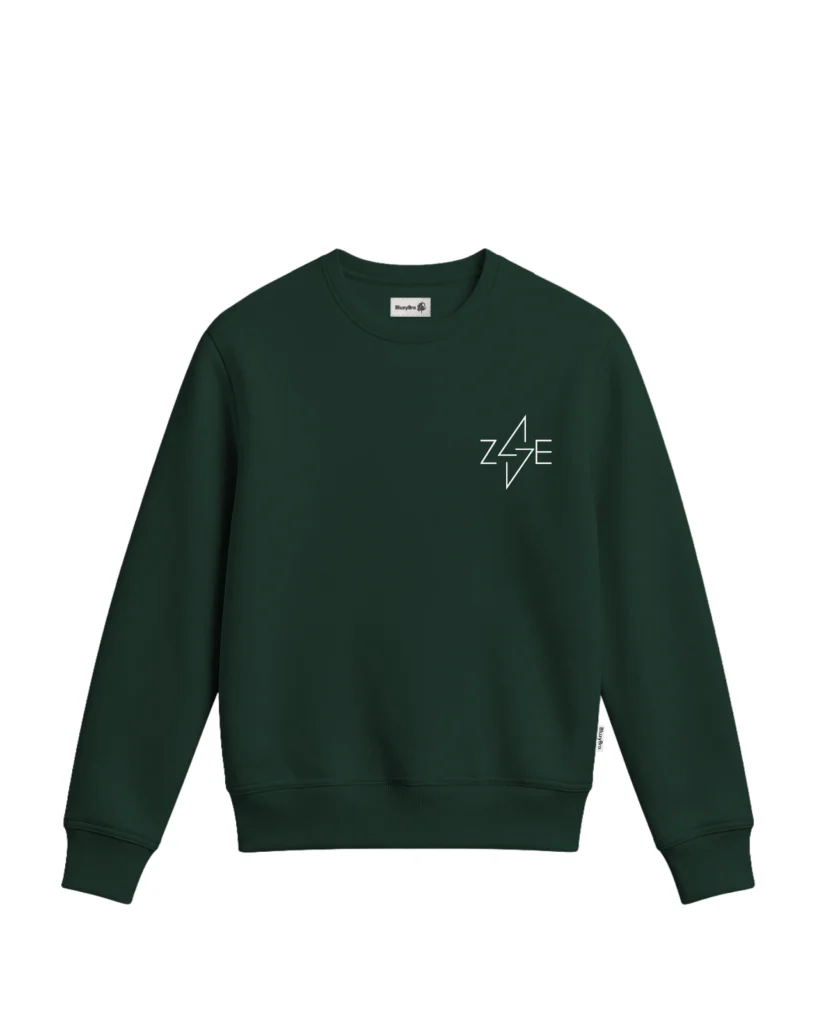 Bluza bez kaptura - Haft + Nadruk LOGO