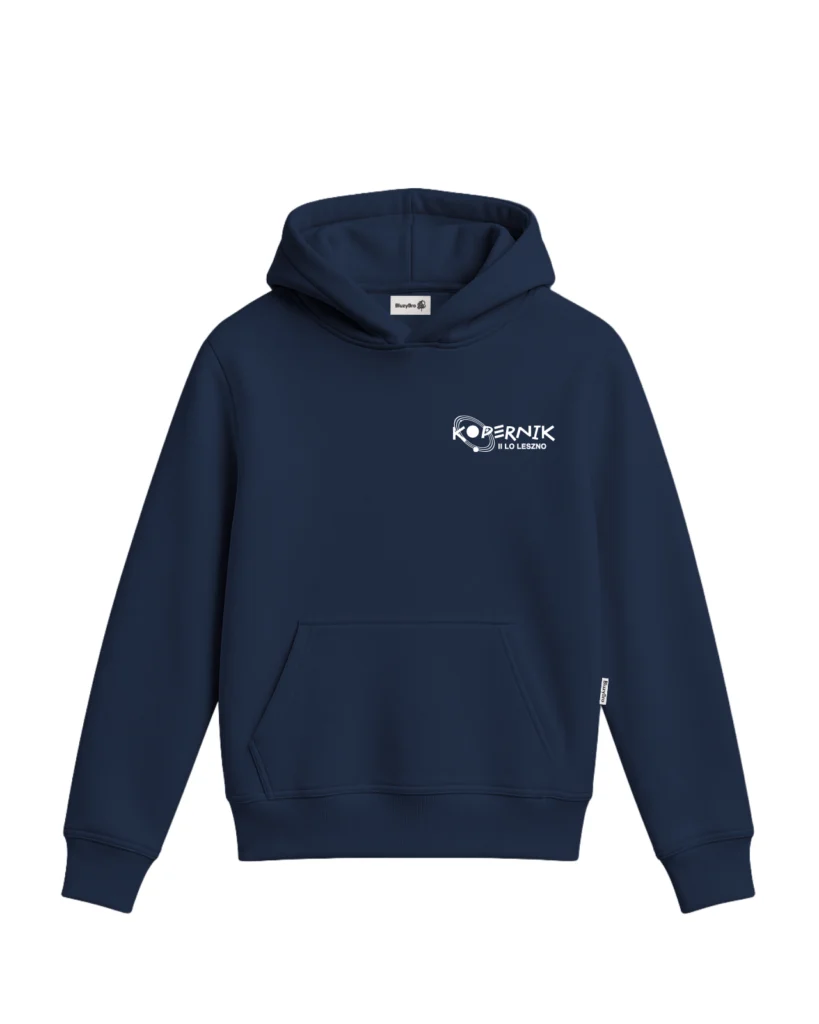 Bluza z kapturem krój dziecięcy - Małe znakowanie – tył
