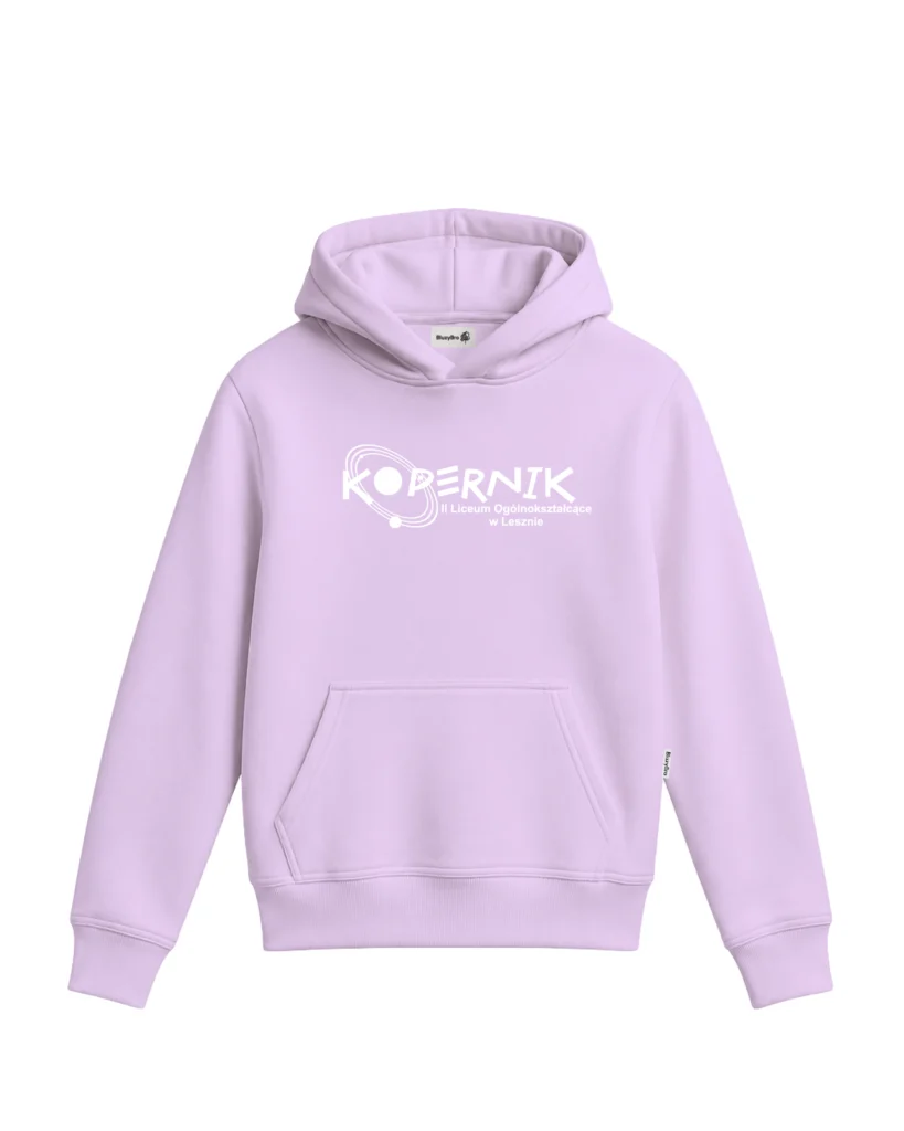 Bluza z kapturem krój dziecięcy - Duże znakowanie – tył