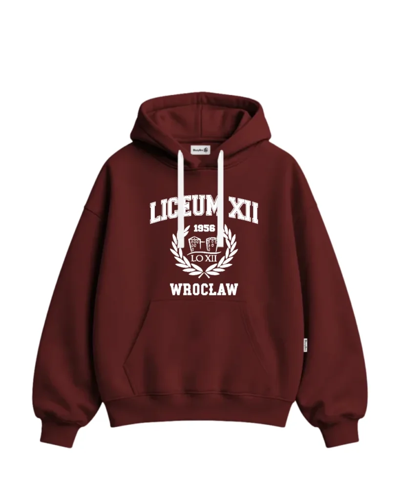 Bluza baggy - Duże znakowanie – tył