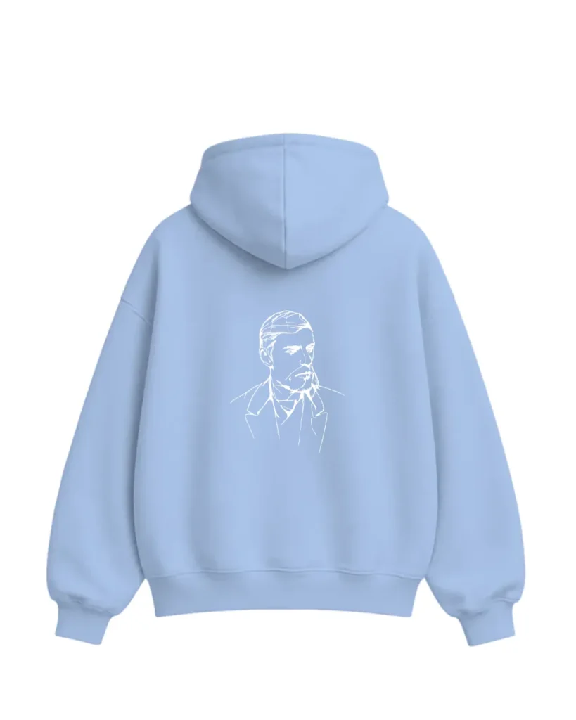 Bluza baggy - Nadruk 5LO – tył