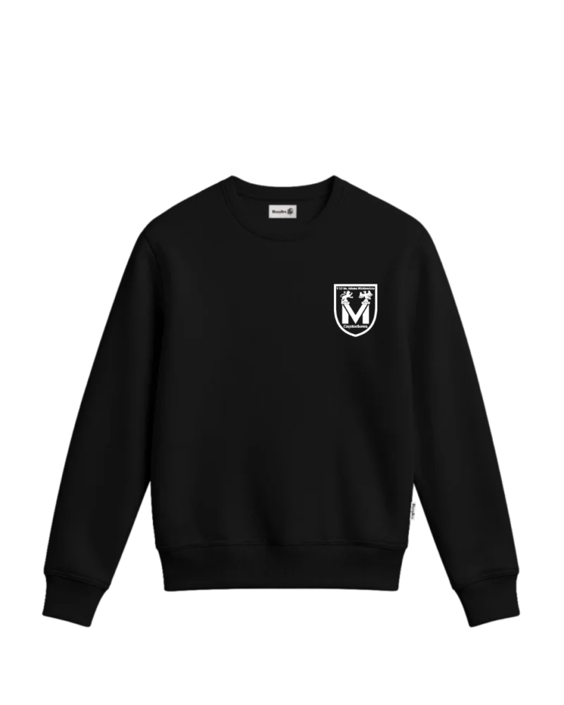 Bluza bez kaptura - Mały Nadruk Kolekcja Basic 5LO – tył