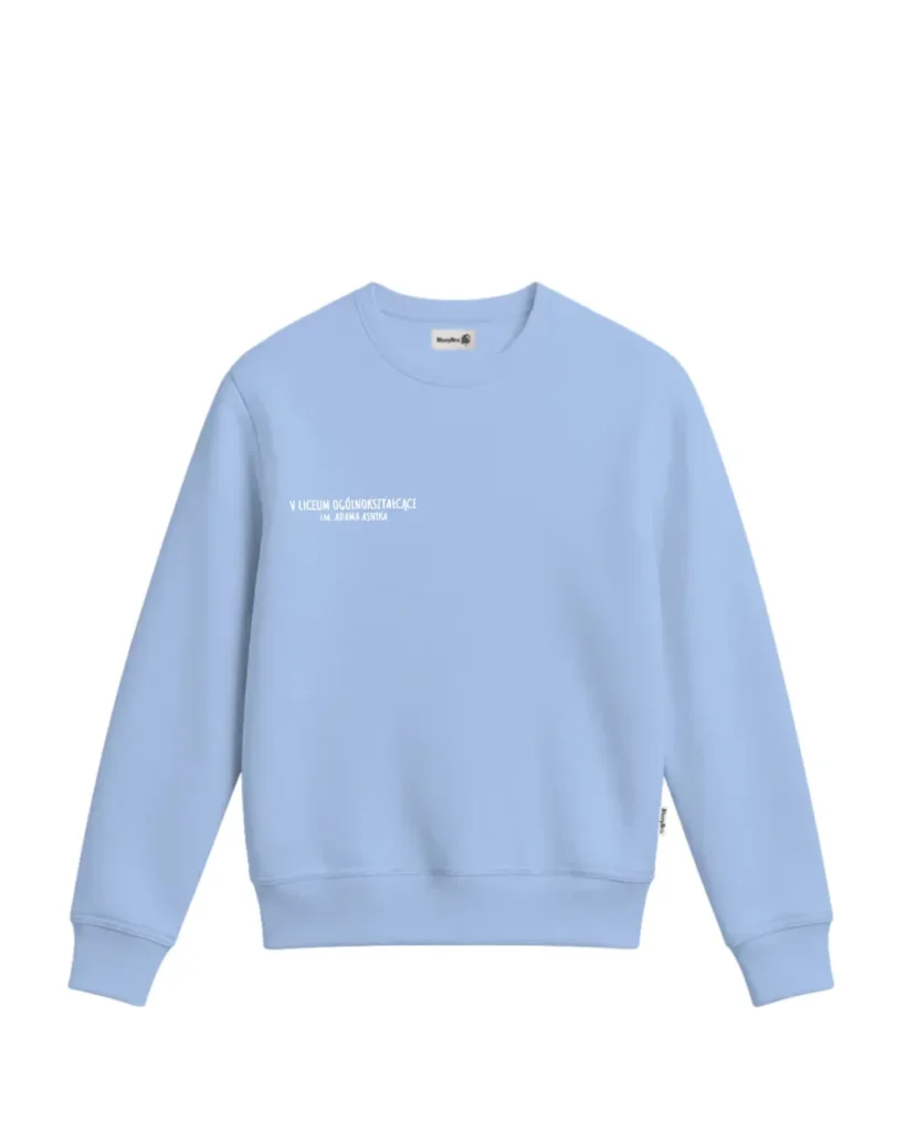 Bluza bez kaptura - Haft 5LO – tył