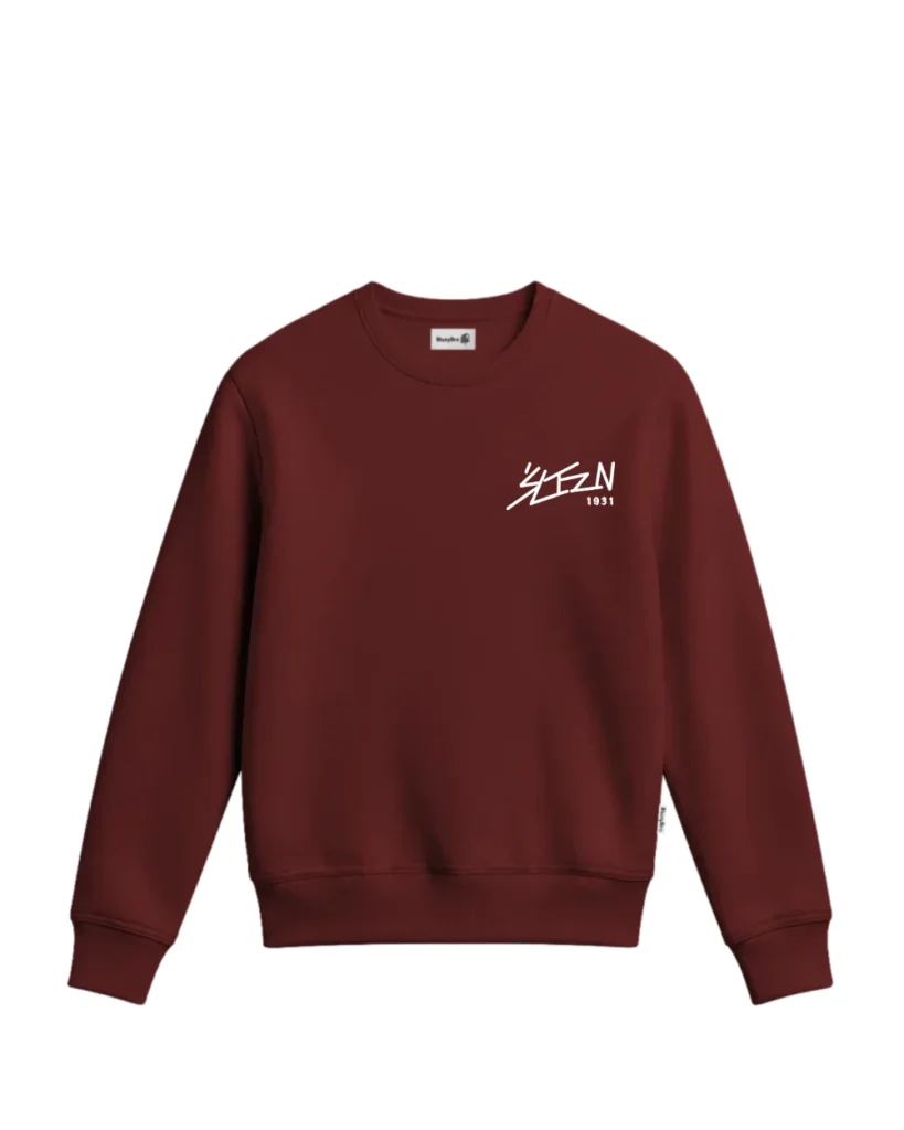 Bluza bez kaptura - Małe znakowanie – tył