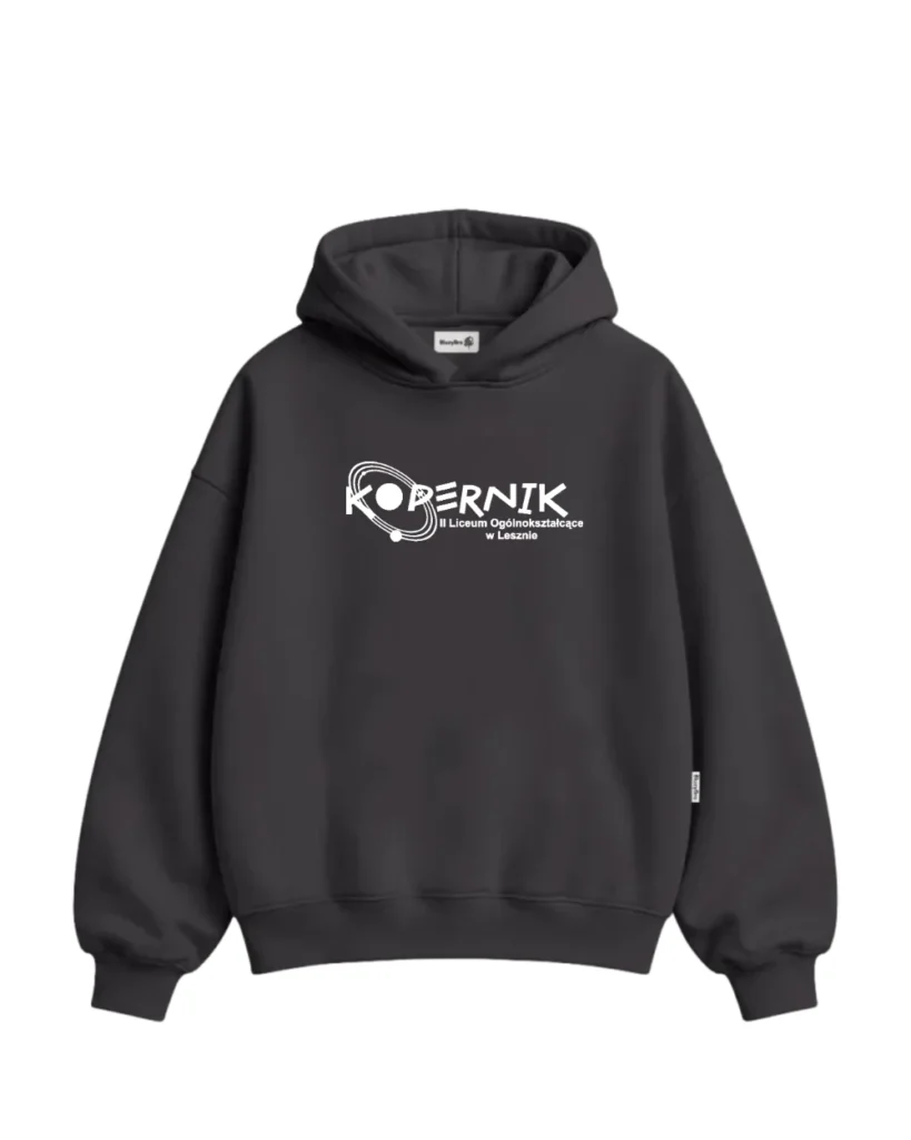 Bluza boxy - Duże znakowanie