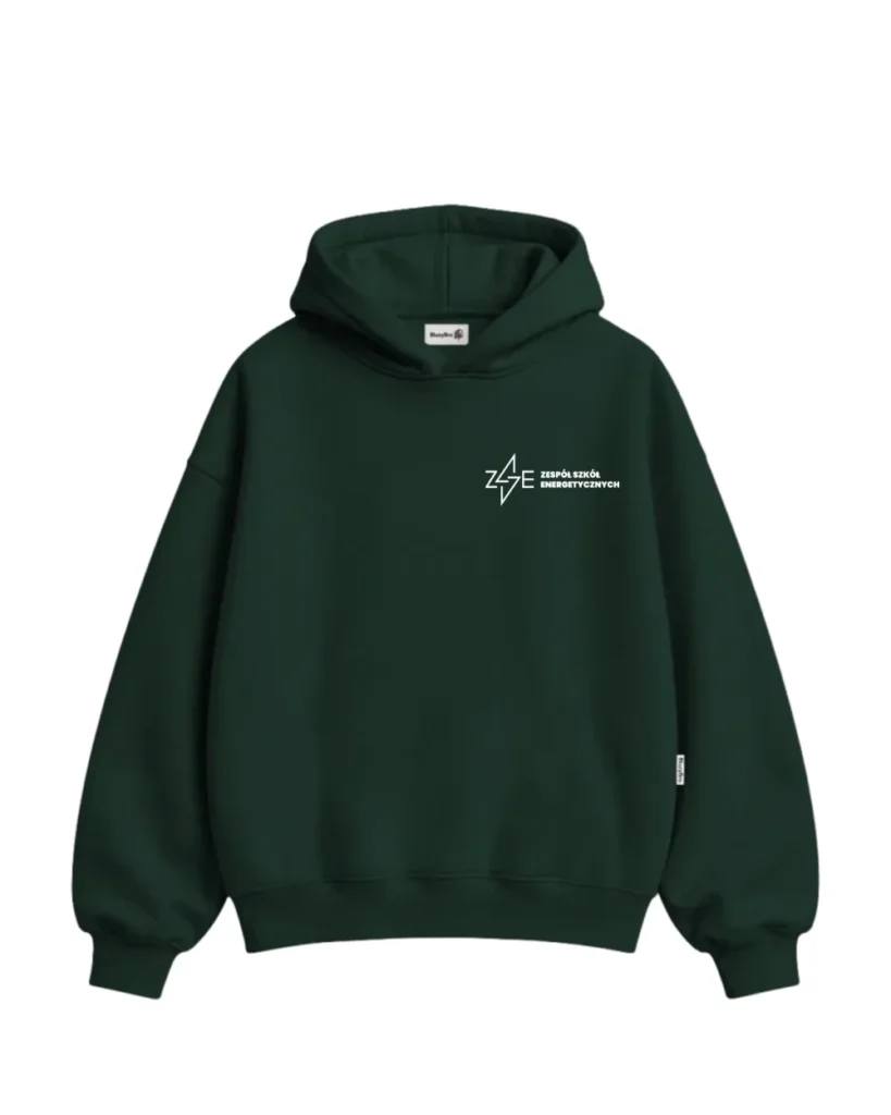 Bluza boxy - Haft + Nadruk ALK