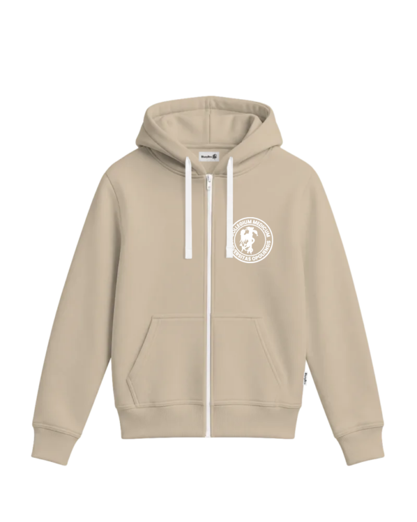 Bluza rozsuwana - Mały Haft UOWL – tył