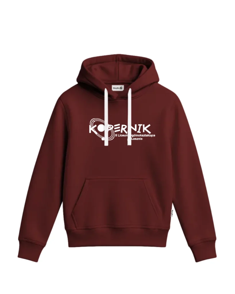 Bluza z kapturem - Duże znakowanie – tył