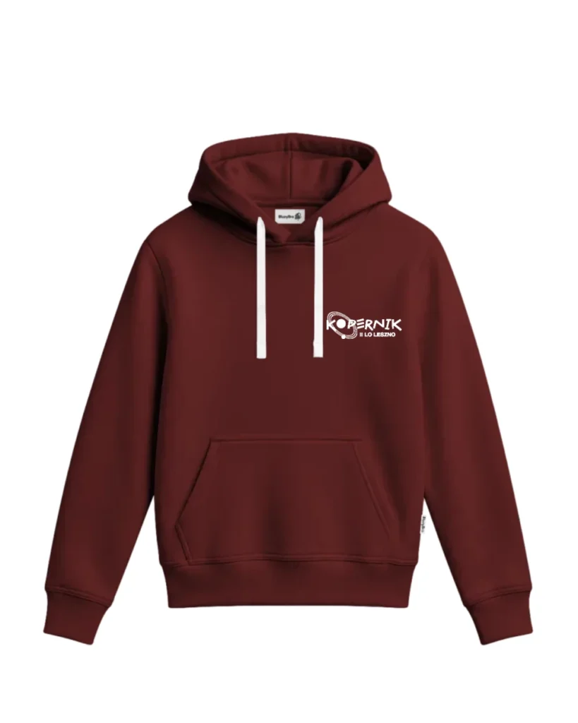 Bluza z kapturem - Małe znakowanie – tył