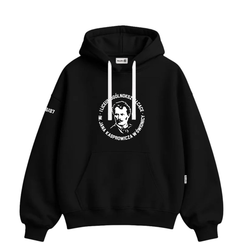 Bluza baggy - Duży Haft 1 LO Świdnica