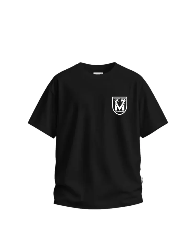 Koszulka oversize - Mały Nadruk 5LO