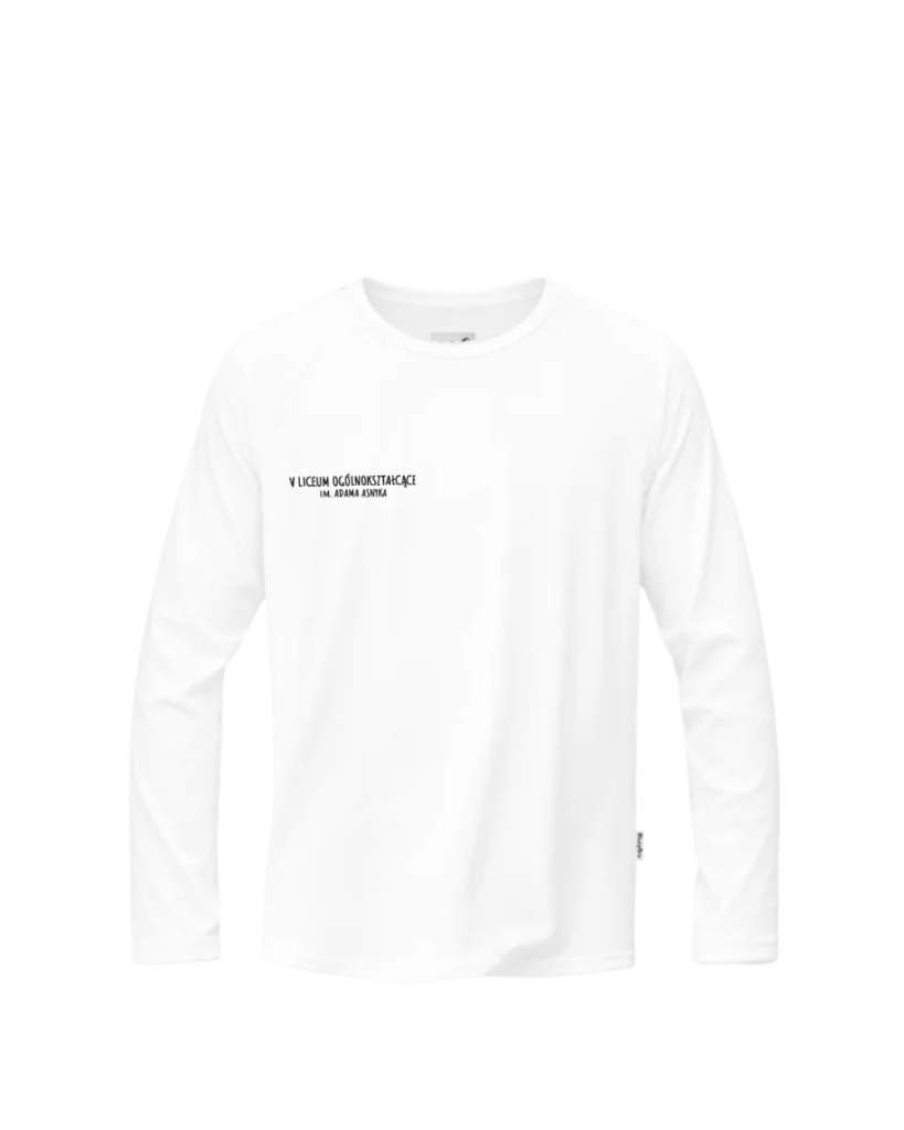 Longsleeve na reglan - Nadruk 5LO – tył