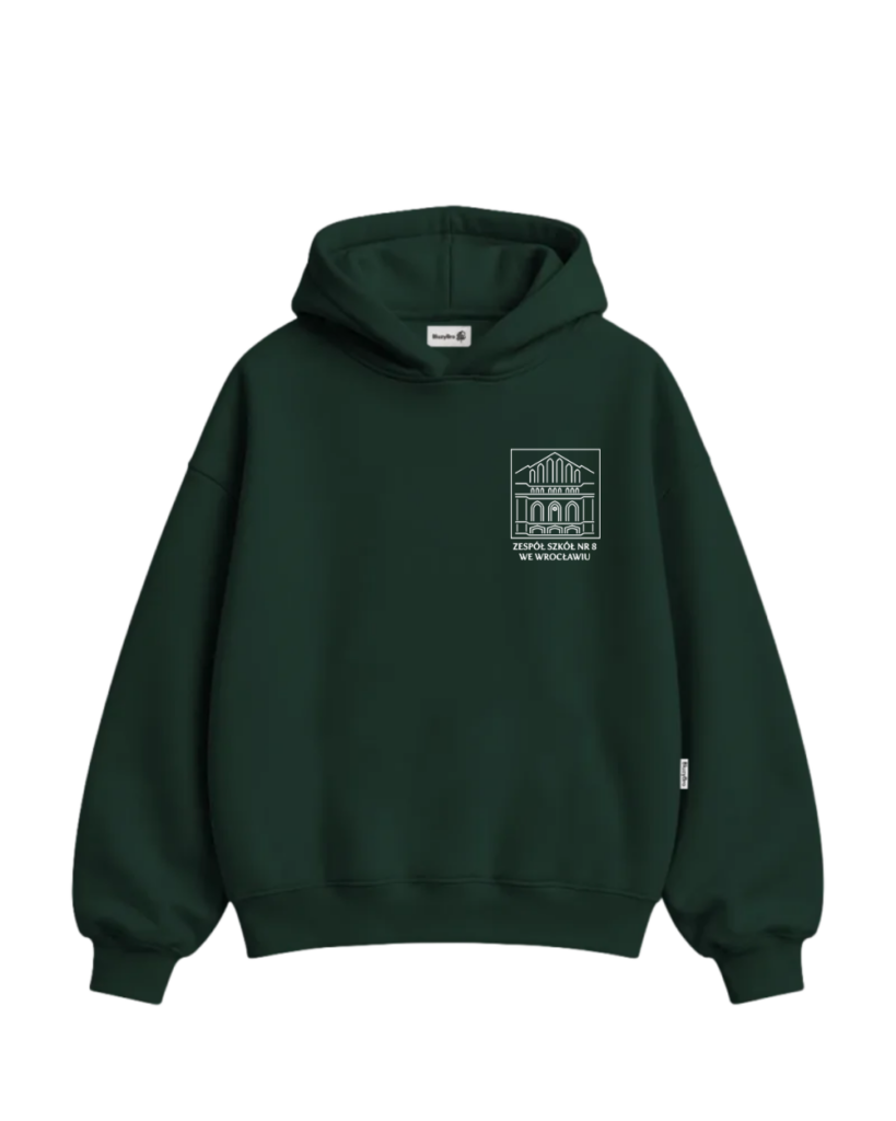 Bluza boxy - Kwadrat ZS8 – tył