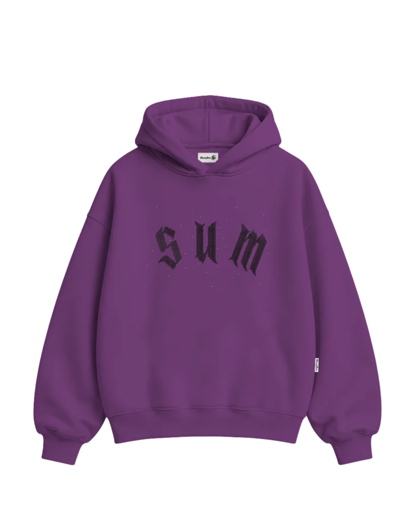 Bluza boxy - Kryształki SUM SUM – tył