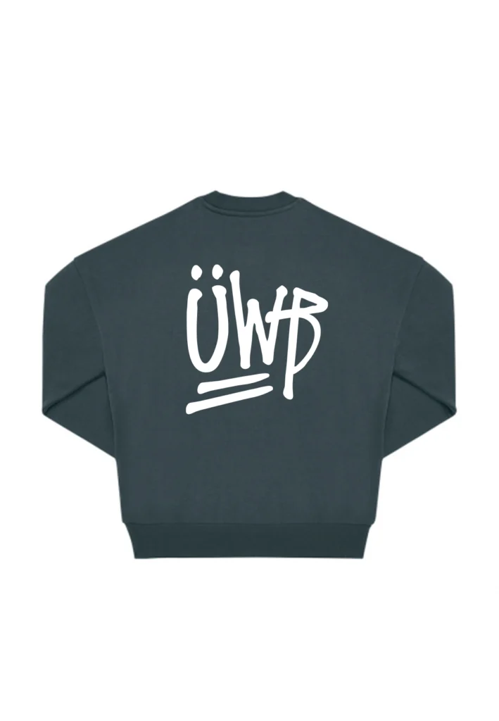 Bluza bez kaptura Premium Boxy (Importowana) - Graffiti UwB