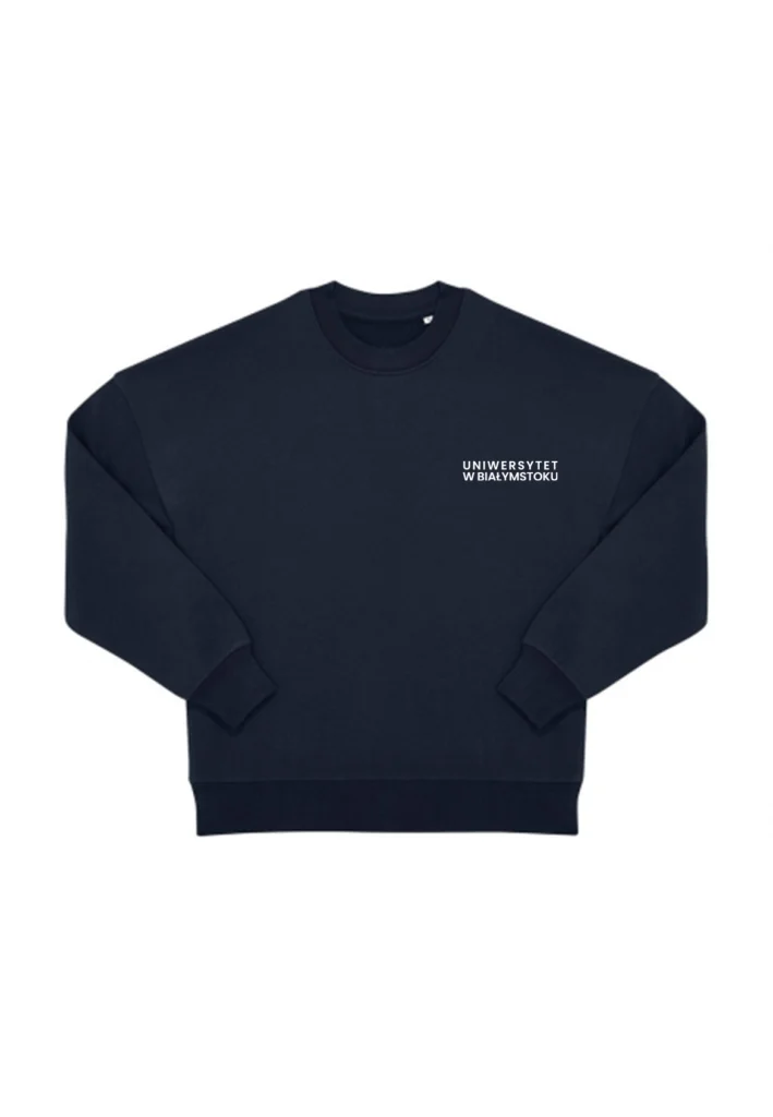 Bluza bez kaptura Premium Boxy (Importowana) - COOL PEOPLE UwB – tył