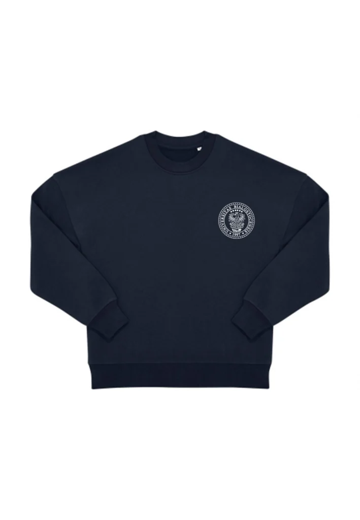 Bluza bez kaptura Premium Boxy (Importowana) - Logo UwB