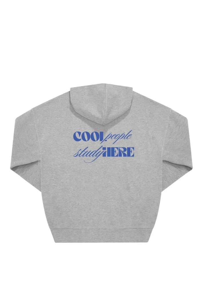 Bluza Boxy Rozsuwana Premium (Importowana) - COOL PEOPLE UwB – tył