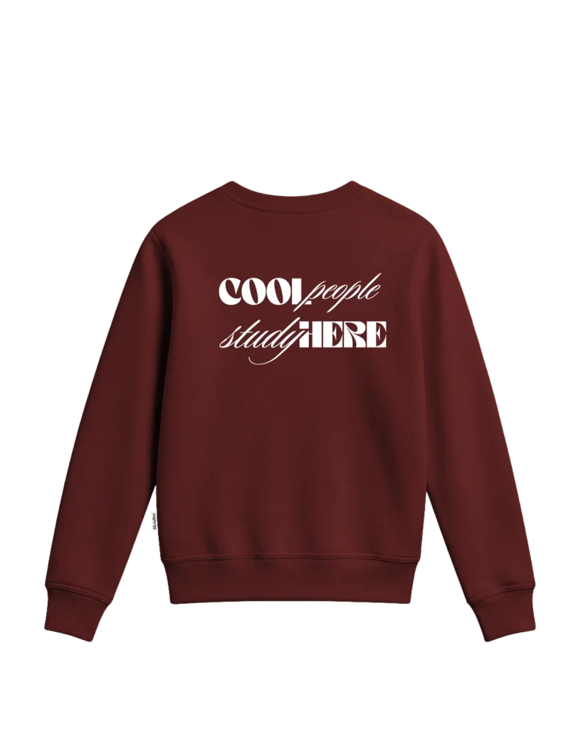 Bluza bez kaptura - COOL PEOPLE UwB – tył