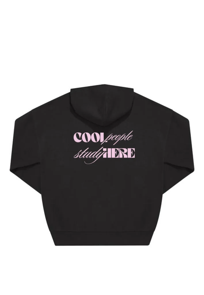 Bluza Boxy Premium z kapturem (Importowana) - COOL PEOPLE UwB – tył