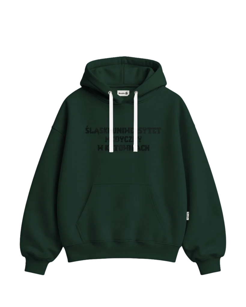 Bluza baggy - Kryształki napis SUM – tył