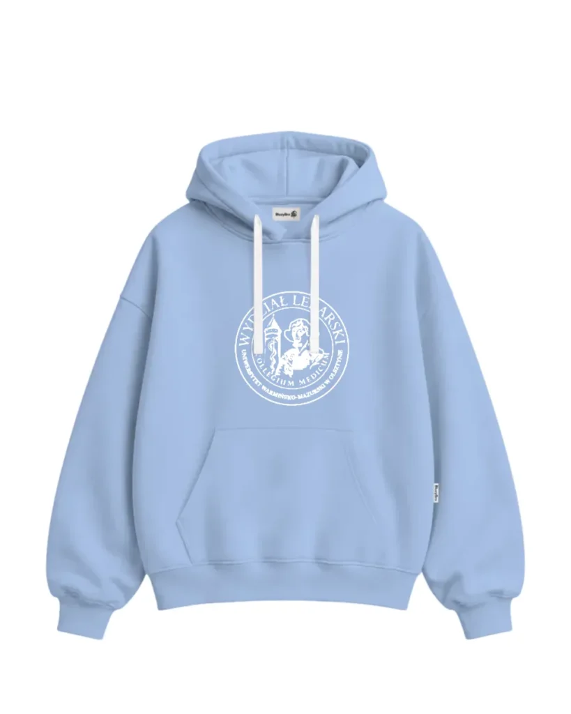 Bluza baggy - Haft UWM WL – tył