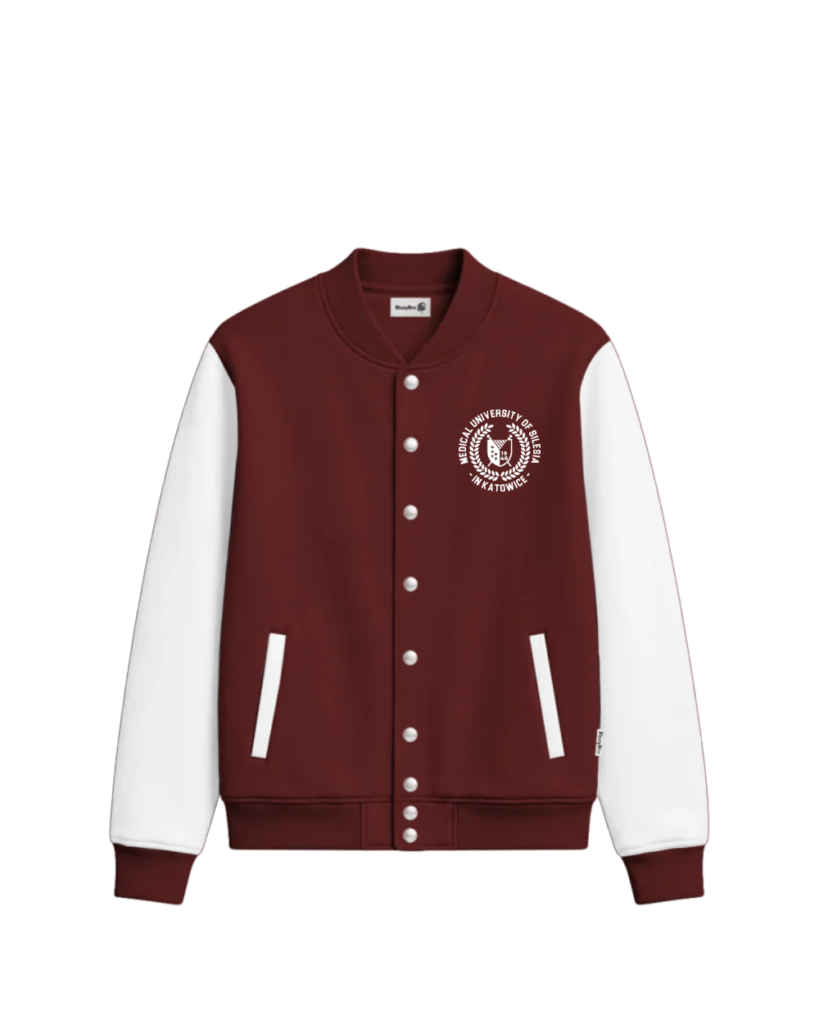 Bluza baseballowa - Logo koło SUM – tył