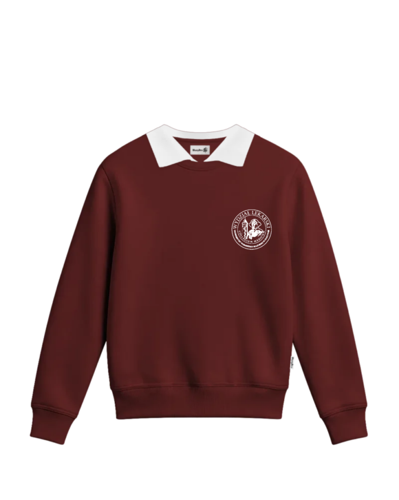 Bluza z kołnierzykiem UWM WL – tył