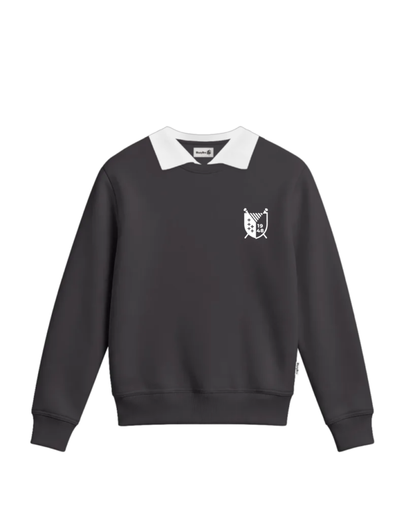 Bluza z kołnierzykiem - Herb SUM – tył