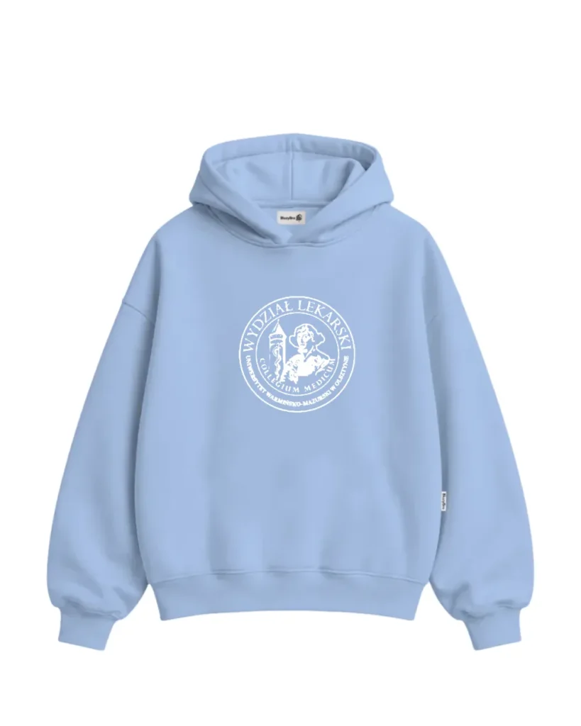 Bluza boxy - Haft UWM WL – tył