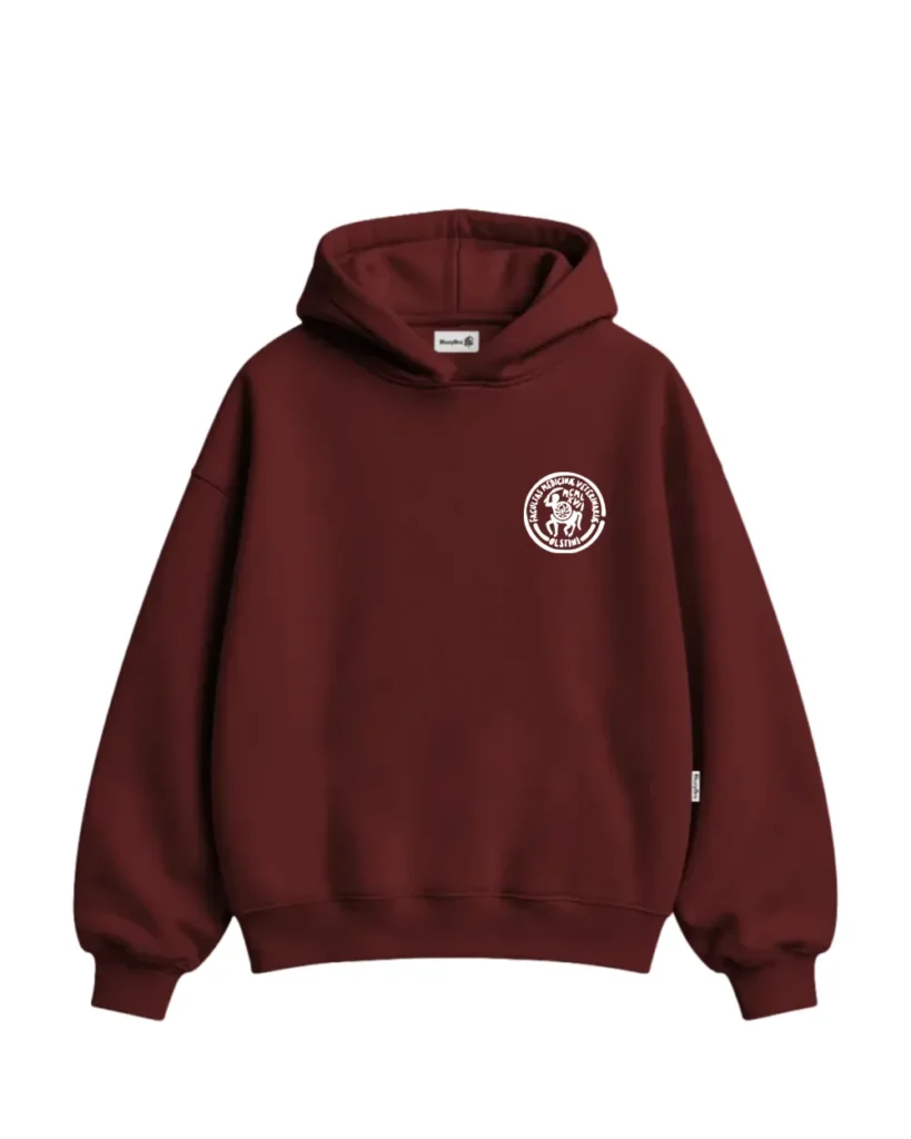 Bluza boxy - Haft UWM WMW – tył