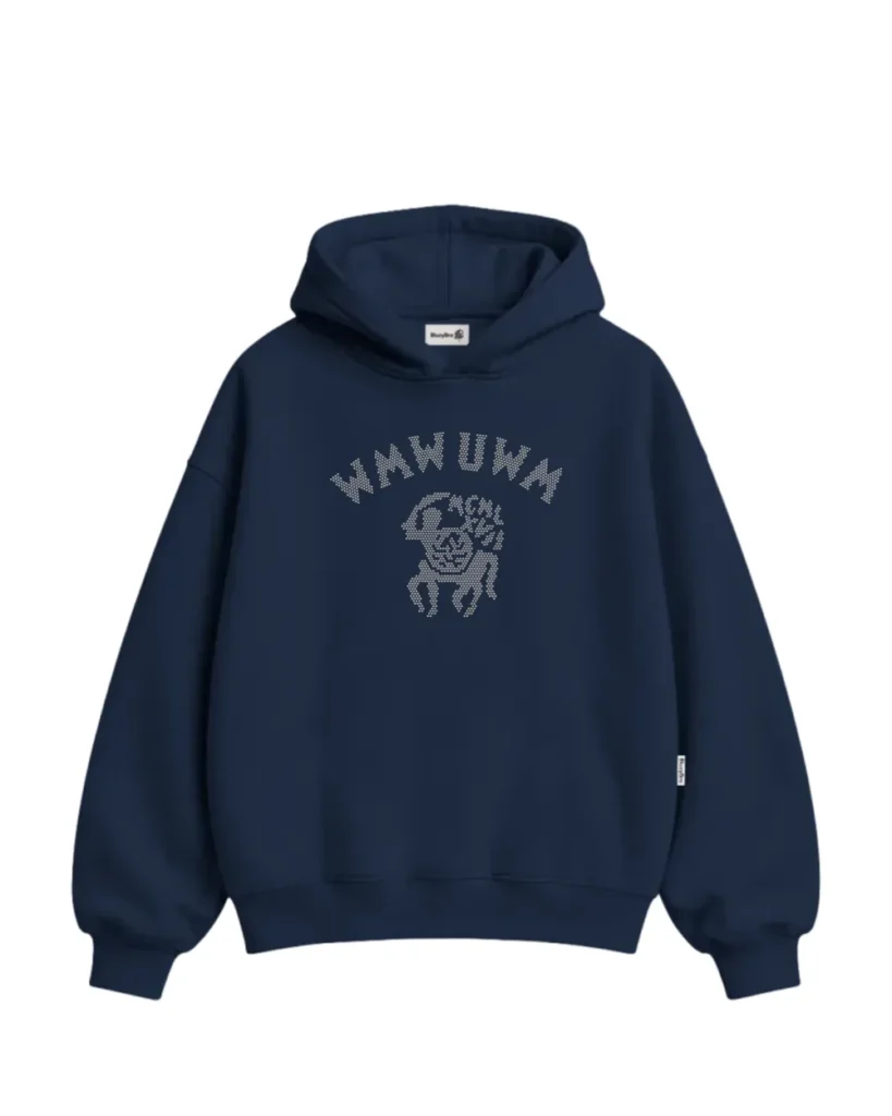 Bluza boxy - Kryształki UWM WMW
