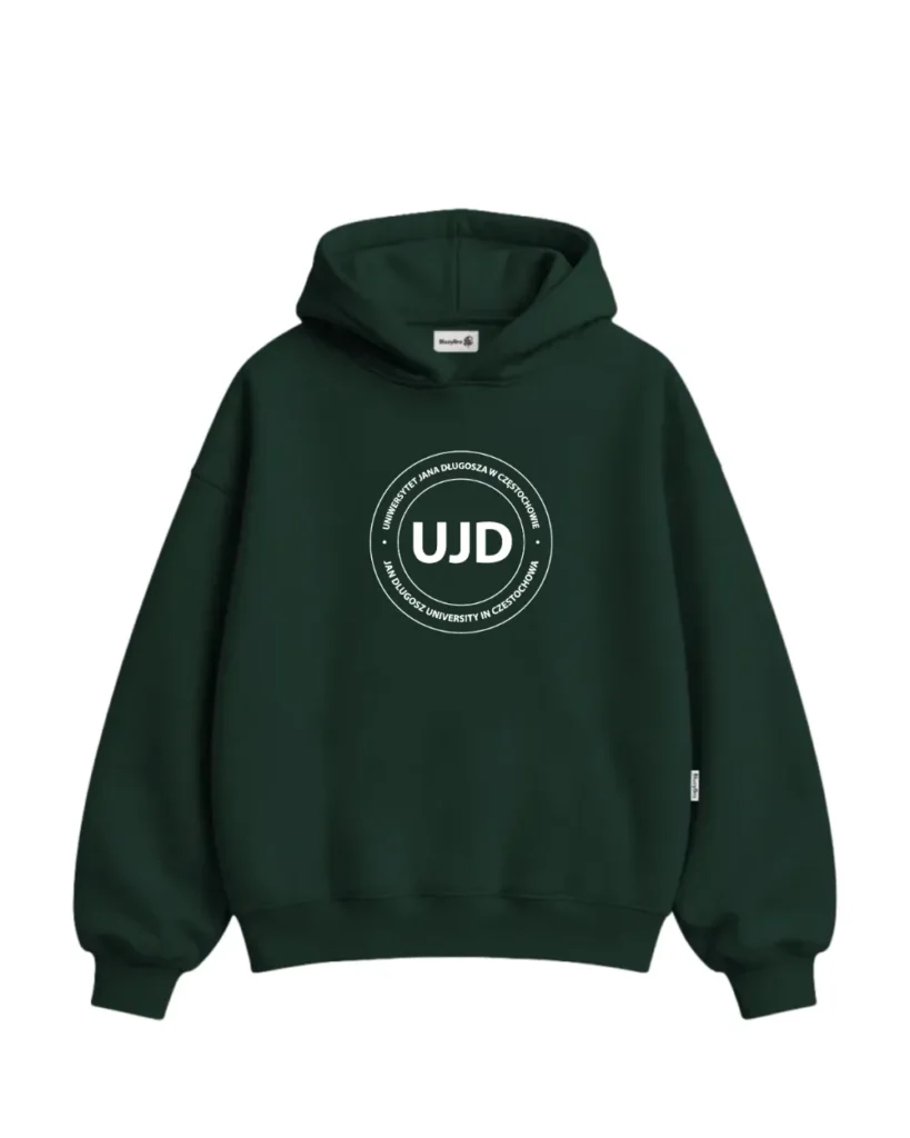 Bluza boxy - Nadruk UJD