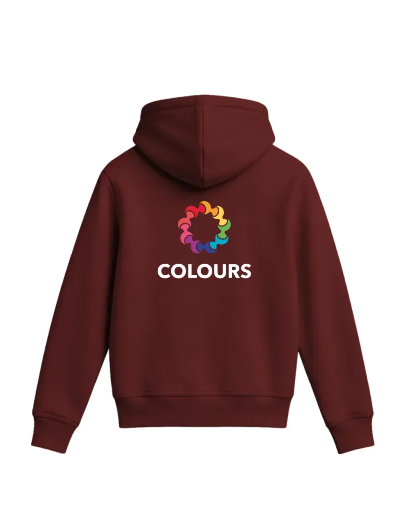 Bluza rozsuwana - Haft UJD – tył
