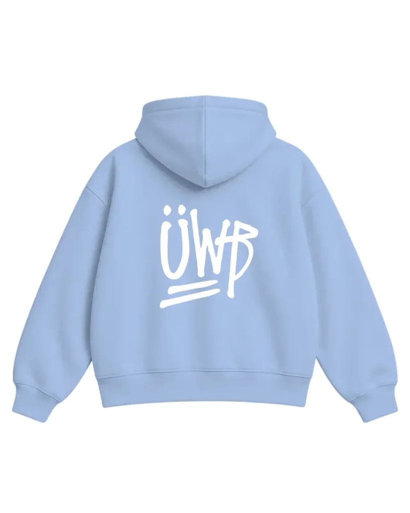 Bluza ultra boxy rozsuwana - Graffiti UwB