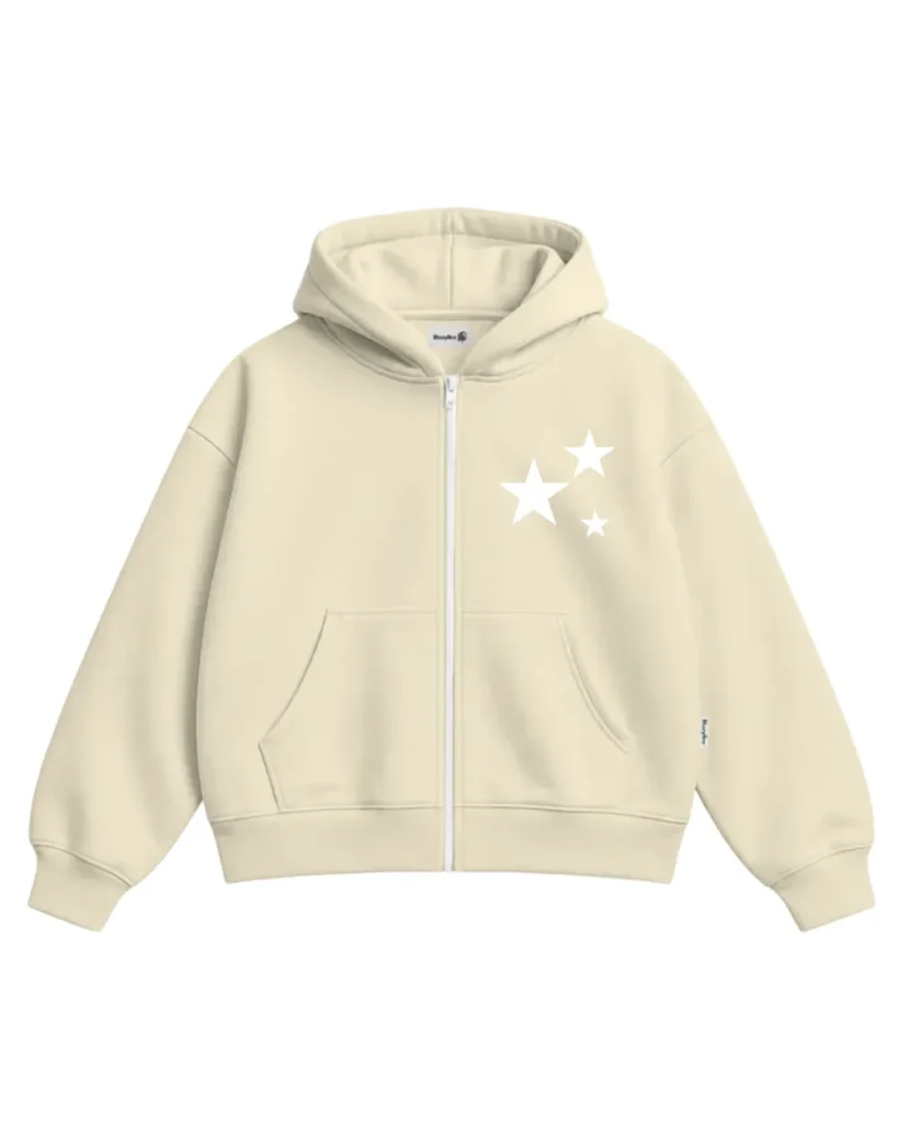 Bluza ultra boxy rozsuwana - Gwiazdki 67 LO Warszawa
