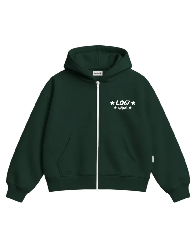 Bluza ultra boxy rozsuwana - LO67 67 LO Warszawa