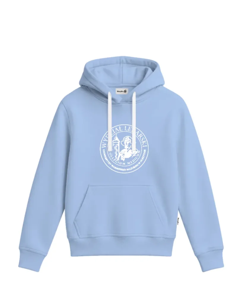 Bluza z kapturem - Haft UWM WL – tył