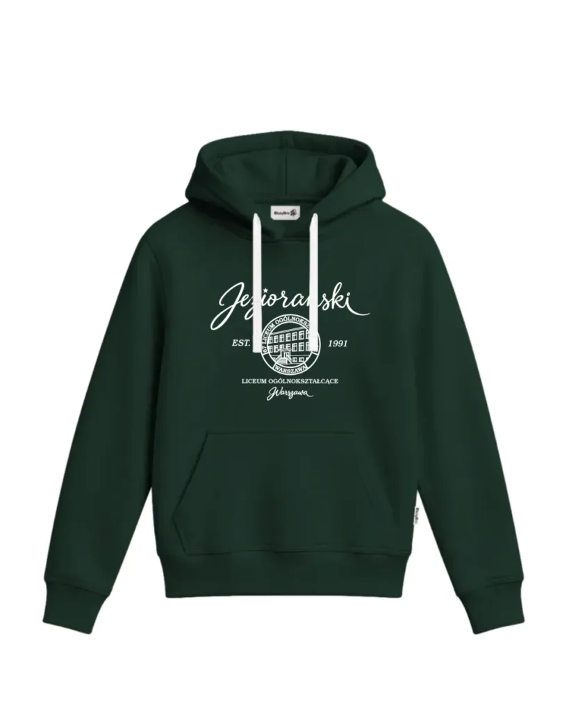 Bluza z kapturem - Jeziorański 67 LO Warszawa