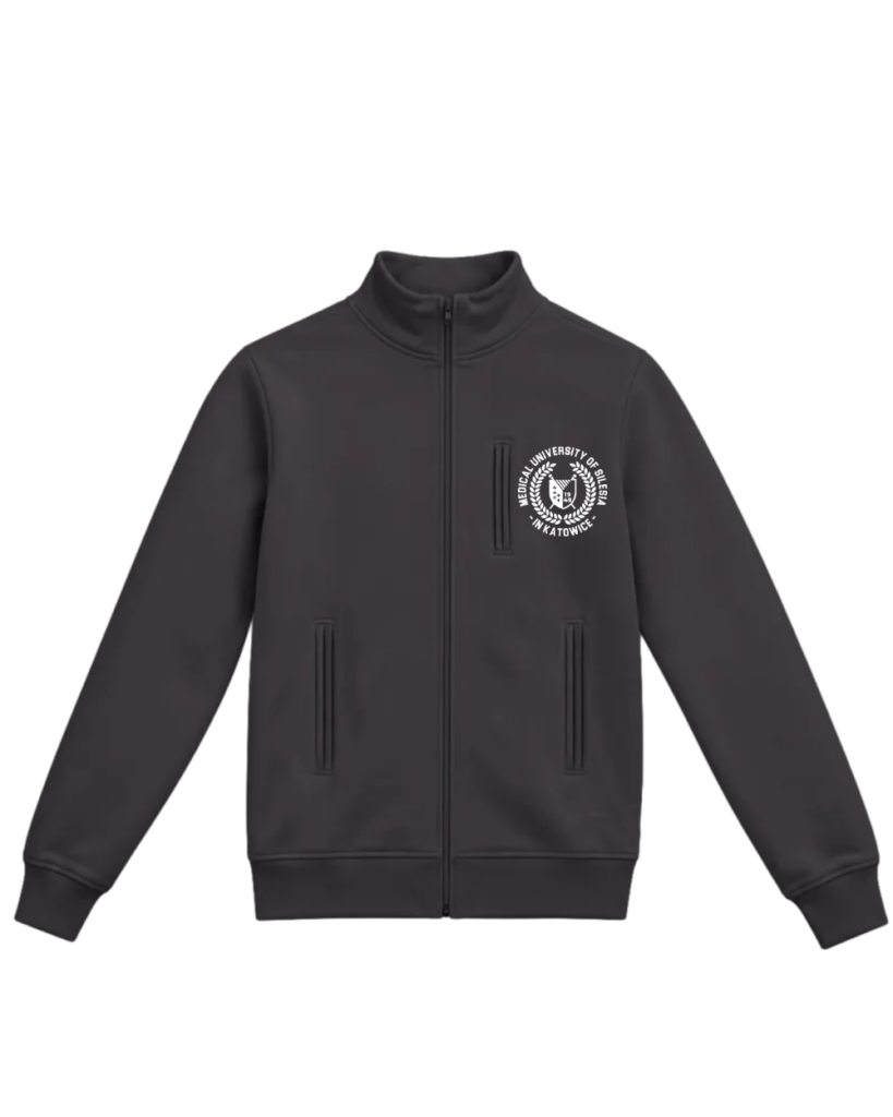 Bluza ze stójką - Logo koło SUM – tył