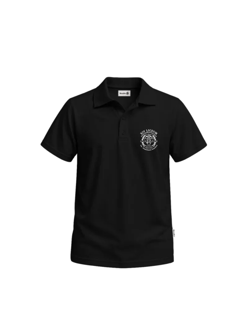 Koszulka polo - Nadruk 14 LO Warszawa